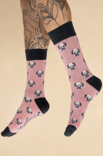 Men's Pug Candy Socks