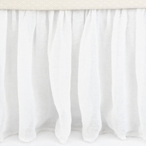 Savannah Linen Gauze Bed Skirt