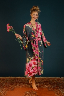 Painted Peony Gown