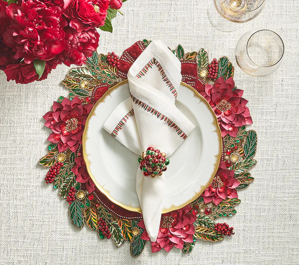 Kim Seybert Christmas Cheer  LinensandDown.com