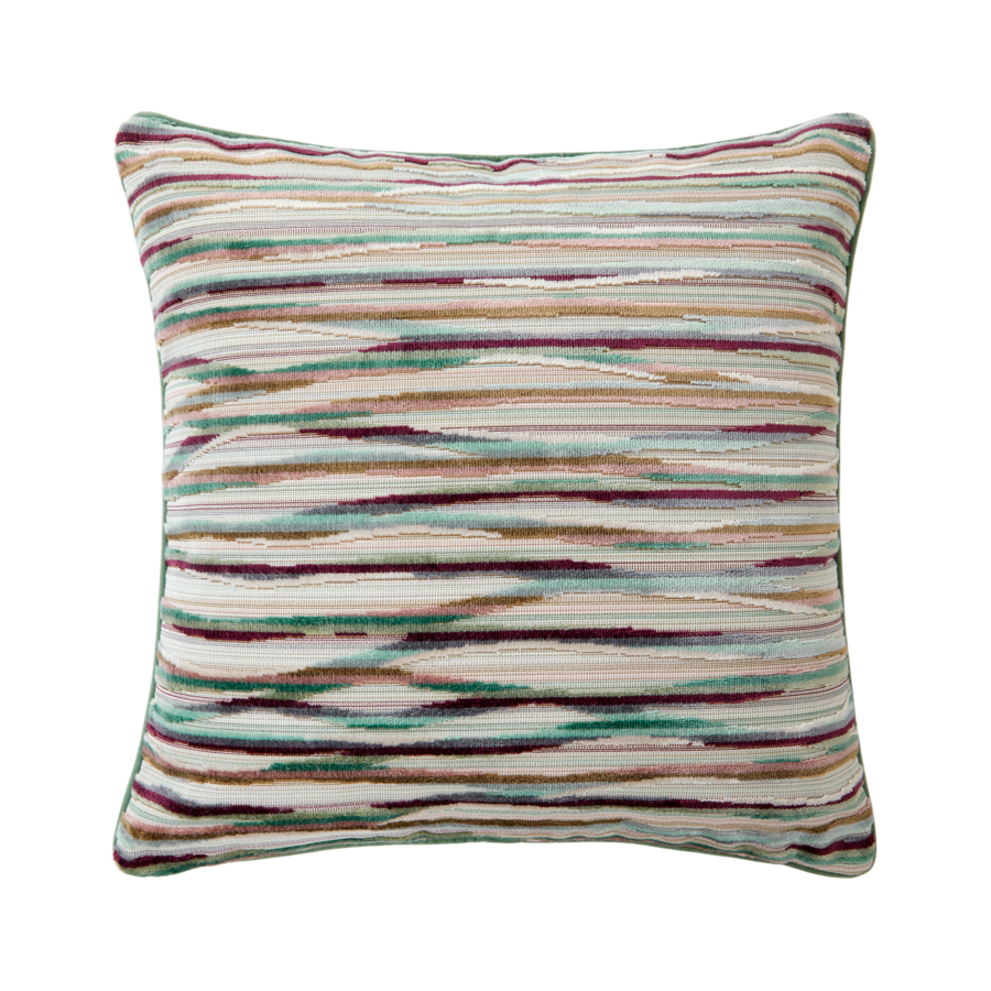 Agate Iosis Decorative Pillow Pourpre