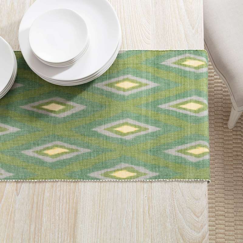 Bamboo Evergreen Table Runner